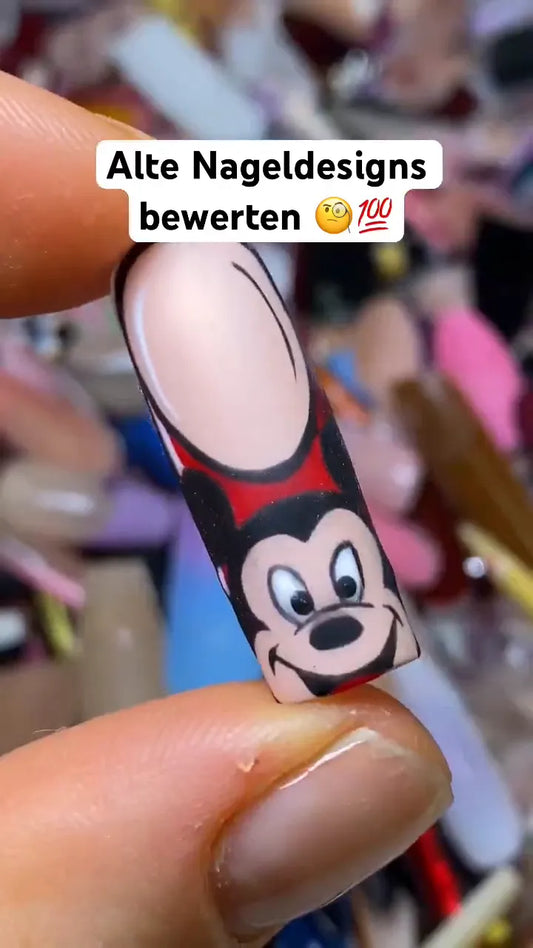 Mickey Mouse Comic Nägel