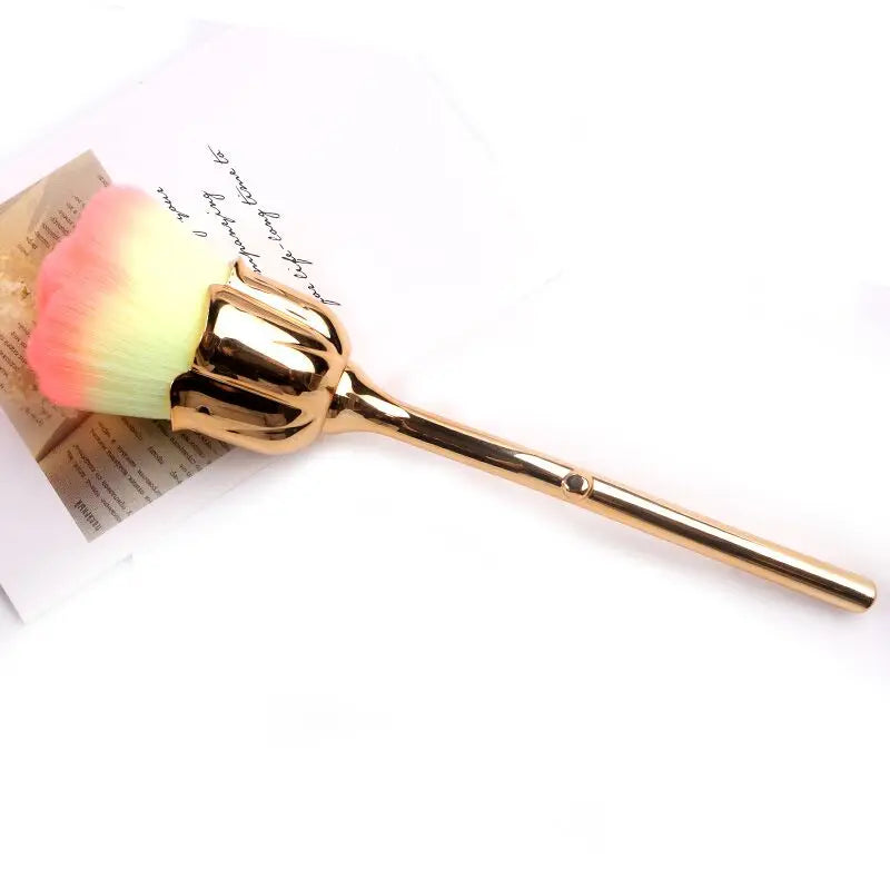 Rose dust brush