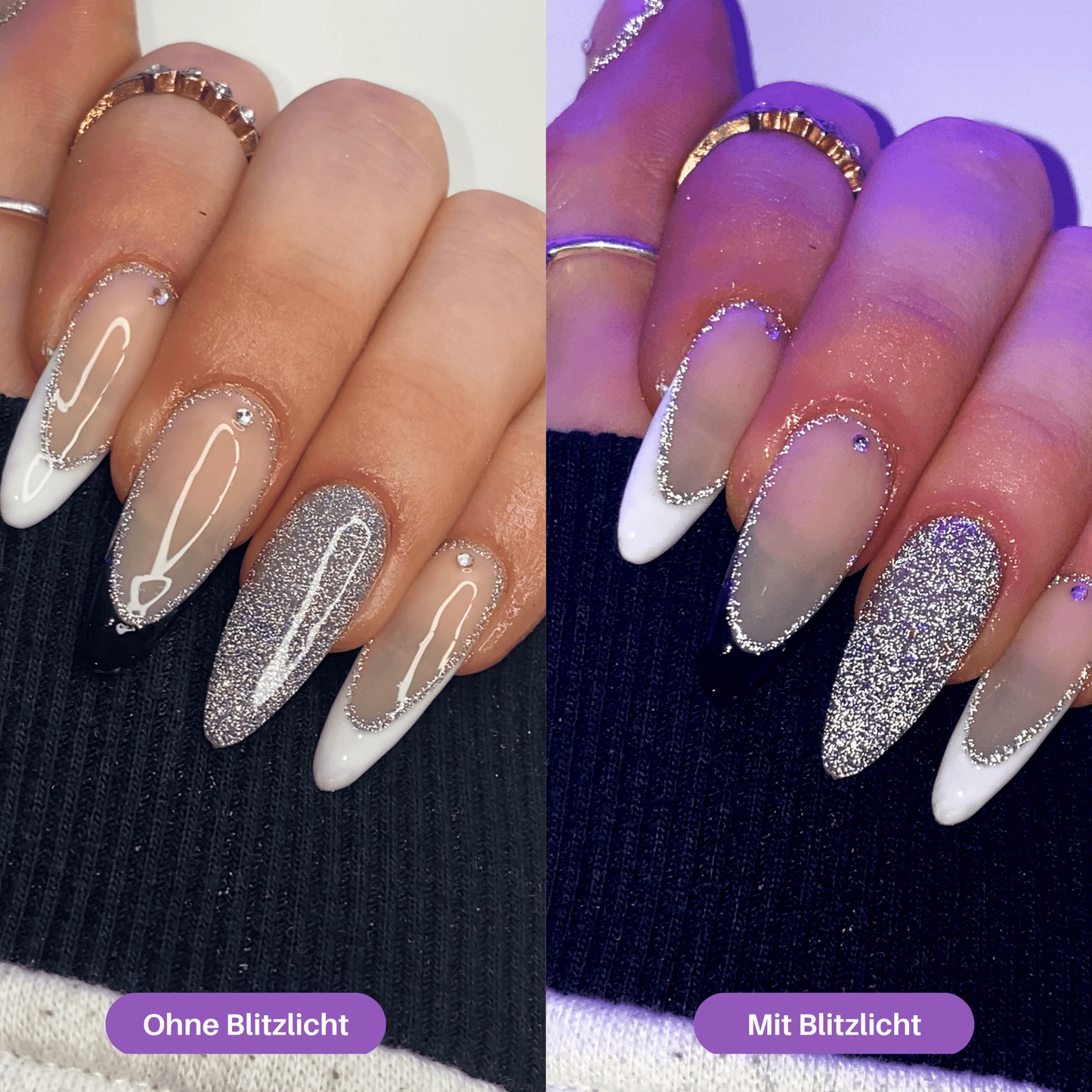 Reflective Glitter Gel Nail Polish