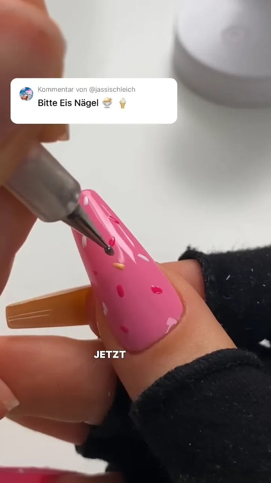 Himbeer-Pink Nagellack