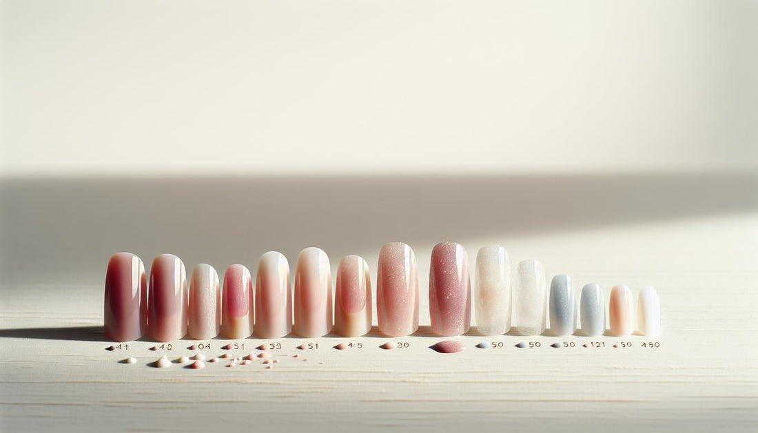 Vergleich von Nagelplatten auf hellem Holz: links rosige gesunde Nagelspitzen, rechts blass-weiße Terry-ähnliche Nägel — Leberzirrhose Symptome